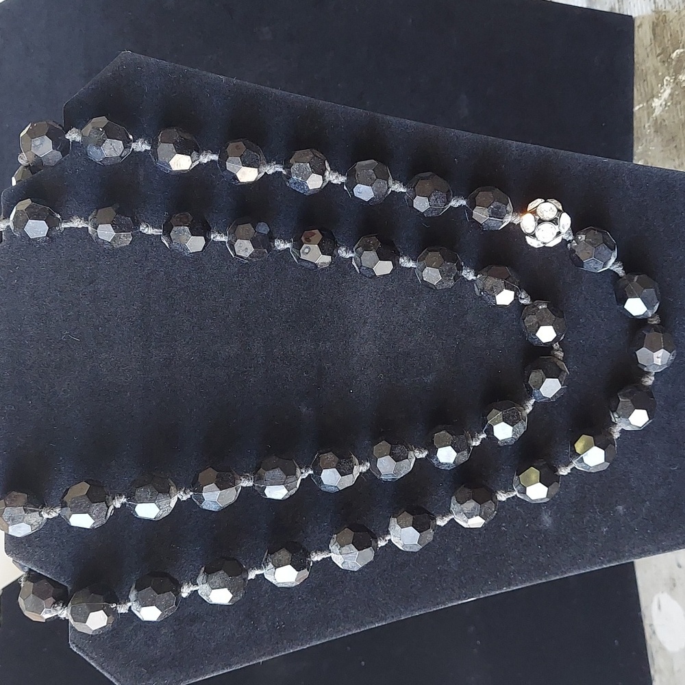 Black beads